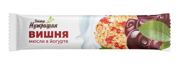 Доктор нутришин мюсли в йогуртной глазури - вишня