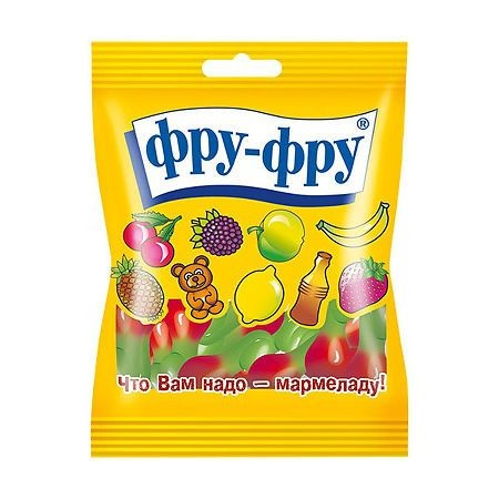 МАРМЕЛАД ФРУ-ФРУ ЖЕВАТЕЛЬНЫЙ ТРОПИЧЕСКИЕ ФРУКТЫ КОНФЕТЫ ЖЕВАТЕЛЬНЫЕ 30 Г №1