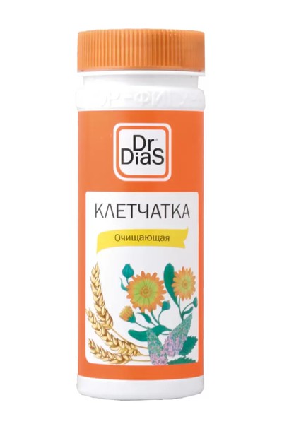 DR.DIAS КЛЕТЧАТКА ОЧИЩАЮЩАЯ ПОРОШОК 170 Г №1