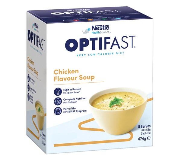 OPTIFAST/ОПТИФАСТ ЛЕЧЕБНОЕ ЭНТЕРАЛЬНОЕ ПИТАНИЕ ДЛЯ ДЕТЕЙ И ВЗРОСЛЫХ КУРИЦА ПОРОШОК 53 Г №8