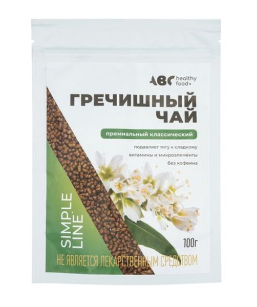 ABC HEALTHY FOOD ФИТОЧАЙ ГРЕЧИШНЫЙ КЛАССИЧЕСКИЙ ЧАЙ 100 Г №1