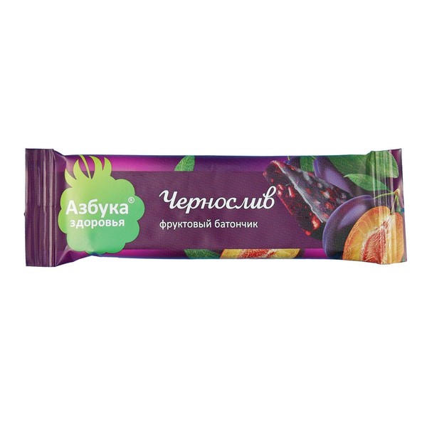 АЗБУКА ЗДОРОВЬЯ МЮСЛИ ФРУТИЛАД ФРУКТОВЫЙ С ЧЕРНОСЛИВОМ БАТОНЧИК  30 Г №1