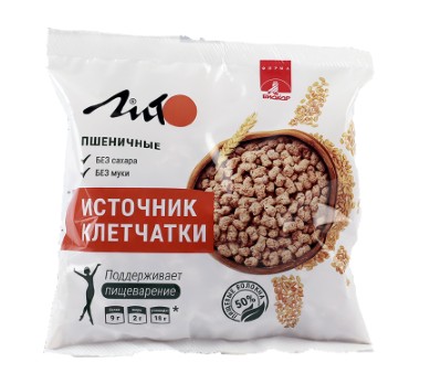 ЛИТО ОТРУБИ ПШЕНИЧ ХРУСТЯЩИЕ С КАЛЬЦИЕМ ГРАНУЛЫ  100 Г №1