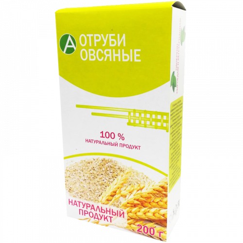 ТМА (АПРЕЛЬ) ОВСЯНЫЕ ОТРУБИ РАСТИТЕЛЬНОЕ СЫРЬЕ  200 Г №1