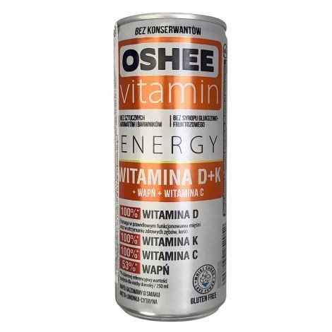 OSHI/ОШИ ВИТАМИНЫ D+K ГАЗИРОВАННЫЙ НАПИТОК  250 МЛ №1