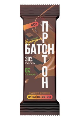 ПРОТОН БАТОН БРАУНИ БАТОНЧИК  40 Г №1
