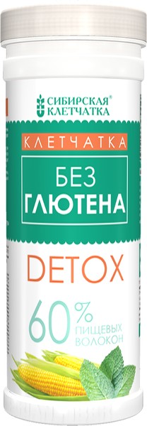 КЛЕТЧАТКА СИБИРСКАЯ БЕЗГЛЮТЕНОВАЯ DETOX ПОРОШОК  200 Г №1
