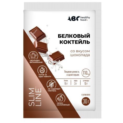 ABC HEALTHY FOOD ПРОВИТА КОКТЕЙЛЬ БЕЛКОВЫЙ ПОРОШОК ДЛЯ ПРИГОТОВЛЕНИЯ РАСТВОРА ДЛЯ ПРИЕМА ВНУТРЬ [ШОКОЛАД]  30 Г №1