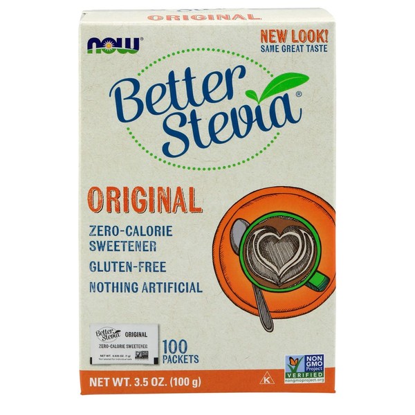 NOW BETTER STEVIA СТЕВИЯ ПОРОШОК  1 Г №100