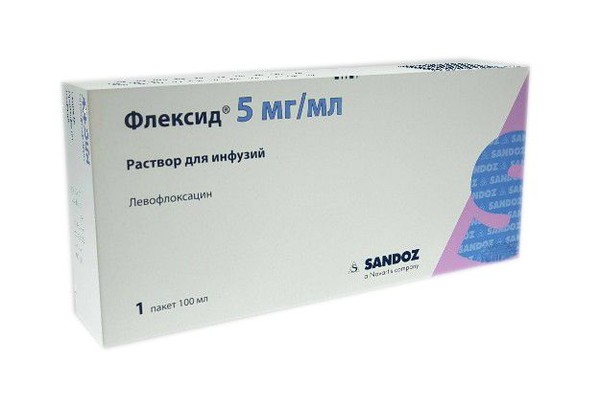 ФЛЕКСИД РАСТВОР ДЛЯ ИНФУЗИЙ 5 МГ/МЛ 100 МЛ №1