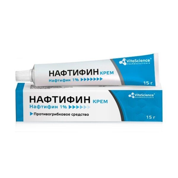 VITALIFE/VITASCIENCE НАФТИФИН КРЕМ ДЛЯ НАРУЖНОГО ПРИМЕНЕНИЯ 1% 15 Г №1