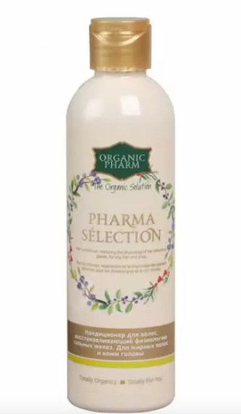 ORGANIC PHARM PHARMA SELECTION КОНДИЦИОНЕР ВОССТ ФИЗИОЛОГИЮ САЛЬНЫХ ЖЕЛЕЗ Д/ЖИРЫХ ВОЛОС КОСМЕТИЧЕСКИЙ КОНДИЦИОНЕР 250 МЛ №1