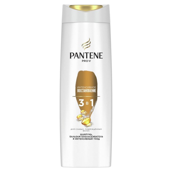 PANTENE PRO-V ИНТЕНСИВНОЕ ВОССТАНОВЛЕНИЕ ШАМПУНЬ/БАЛЬЗАМ/ИНТЕНСИВНЫЙ УХОД 3В1 ШАМПУНЬ 3 В 1 360 МЛ №1
