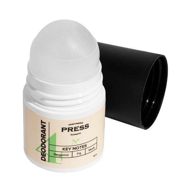 PRESS GURWITZ PERFUMERIE ДЕЗОДОРАНТ-АНТИПЕРСПИРАНТ №4 ШАРИКОВЫЙ БЕРГАМОТ/ИНЖИР/МУСКУС ДЕЗОДОРАНТ ШАРИКОВЫЙ  50 МЛ №1
