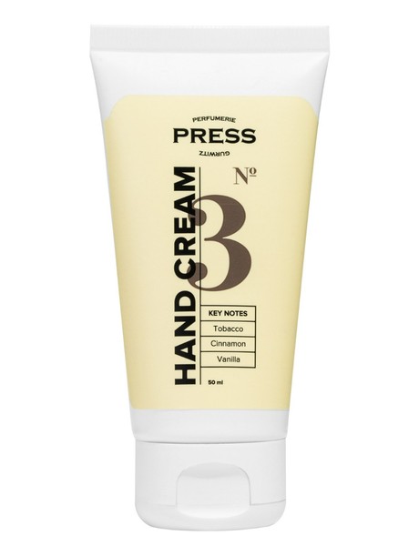 PRESS GURWITZ PERFUMERIE КРЕМ Д/РУК №3 Д/СУХОЙ КОЖИ ГЛУБОКО УВЛАЖ/ВОССТАН ТАБАК/ВАНИЛЬ/КОРИЦА КРЕМ ДЛЯ РУК  50 МЛ №1