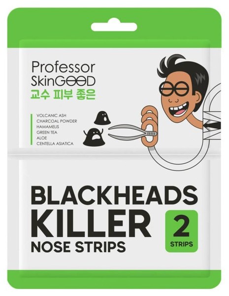 PROFESSOR SKINGOOD ПОЛОСКИ Д/НОСА ОТ ЧЕРНЫХ ТОЧЕК BLACKHEADS KILLER ПОЛОСКИ    №2