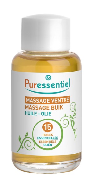 PURESSENTIEL КОМПЛЕКС МАСЕЛ Д/МАССАЖА ЖИВОТА 15 ЭФИРНЫХ МАСЕЛ КОСМЕТИЧЕСКОЕ МАСЛО  50 МЛ №1