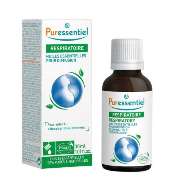 PURESSENTIEL КОМПЛЕКС ЭФИРНЫХ МАСЕЛ «ЛЕГКОЕ ДЫХАНИЕ» ЭФИРНОЕ МАСЛО  30 МЛ №1