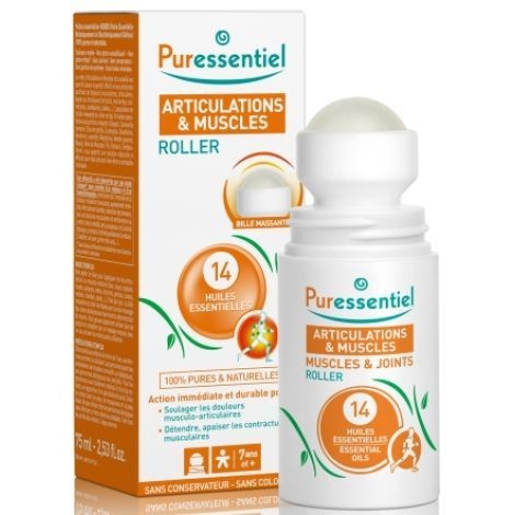 PURESSENTIEL РОЛЛЕР МАССАЖНЫЙ РАССЛАБЛЯЮЩИЙ/УСПОКАИВАЮЩИЙ 14 ЭФИРНЫХ МАСЕЛ КОСМЕТИЧЕСКИЕ СРЕДСТВА ПРОЧИЕ  75 МЛ №1