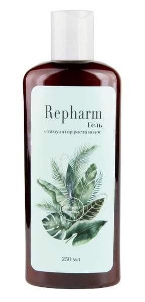 REPHARM ГЕЛЬ-СТИМУЛЯТОР РОСТА ВОЛОС КОСМЕТИЧЕСКИЙ ГЕЛЬ 250 МЛ №1