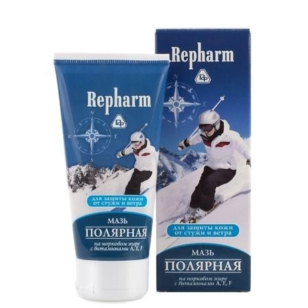 REPHARM МАЗЬ ПОЛЯРНАЯ ЗАЩИТА ОТ СТУЖИ И ВЕТРА КОСМЕТИЧЕСКАЯ МАЗЬ 50 МЛ №1