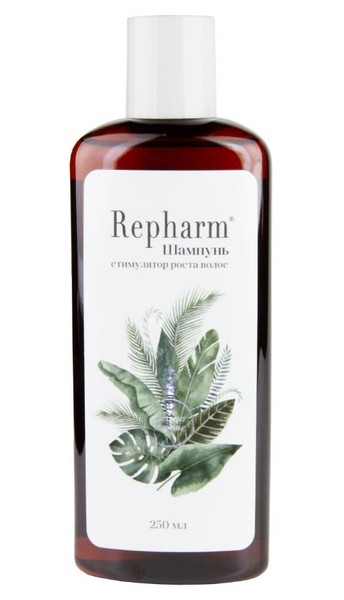 REPHARM ШАМПУНЬ-СТИМУЛЯТОР РОСТА ВОЛОС ШАМПУНЬ 250 МЛ №1