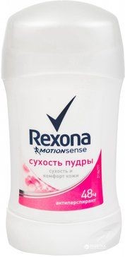 РЕКСОНА АНТИПЕРСПИРАНТ-КАРАНДАШ СУХОСТЬ ПУДРЫ ДЕЗОДОРАНТ-СТИК 40 МЛ №1