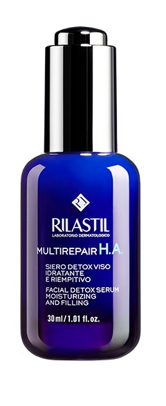 INSTITUTO GANASSINI RILASTIL MULTIREPAIR ДЕТОКС-СЫВОРОТКА Д/ЛИЦА УВЛАЖНЯЮЩАЯ С ЭФФЕКТОМ ФИЛЛЕРА КОСМЕТИЧЕСКАЯ СЫВОРОТКА  30 МЛ №1