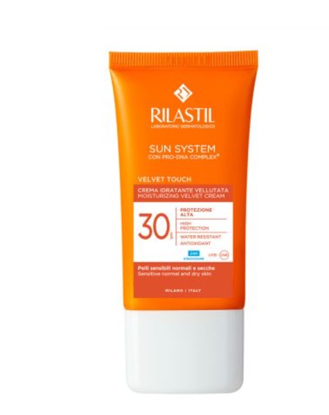 INSTITUTO GANASSINI RILASTIL SUN SYSTEM КРЕМ Д/ЛИЦА БАРХАТИСТЫЙ ДЛЯ ЧУВСТВ/НОРМ И СУХОЙ КОЖИ SPF30+ КРЕМ ДЛЯ ЛИЦА  50 МЛ №1