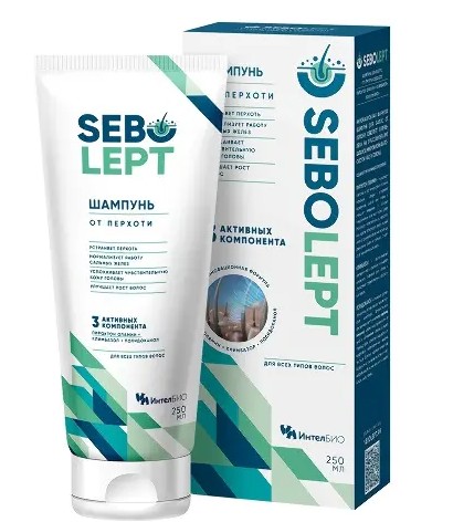 СЕБОЛЕПТ ШАМПУНЬ ОТ ПЕРХОТИ ШАМПУНЬ ДЛЯ ВОЛОС 250 МЛ №1