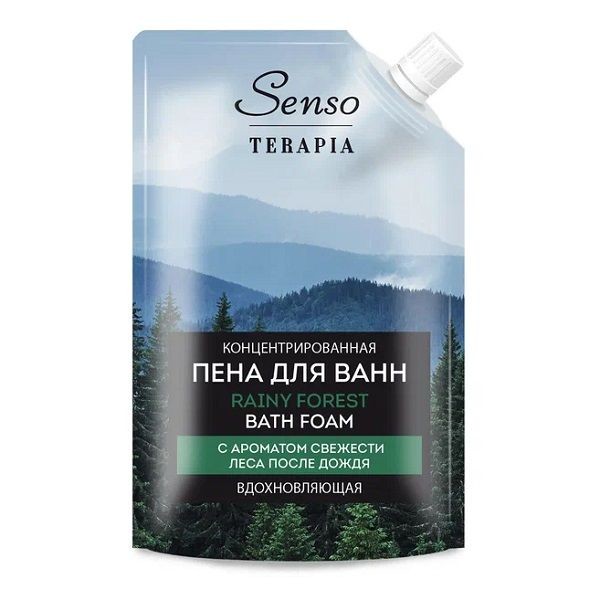 SENSO TERAPIA ПЕНА Д/ВАНН КОНЦЕНТРИРОВАННАЯ RAINY FOREST ПЕНА ДЛЯ ВАНН 500 МЛ №1