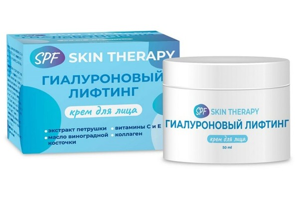 SKIN THERAPY КРЕМ Д/ЛИЦА ГИАЛУРОН ЛИФТИНГ КРЕМ ДЛЯ ЛИЦА 50 МЛ №1