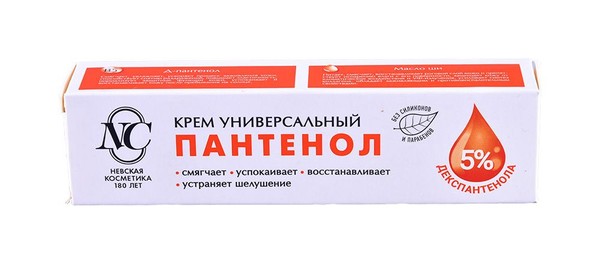НЕВСКАЯ КОСМЕТИКА ПАНТЕНОЛ КРЕМ УНИВЕРСАЛЬНЫЙ КОСМЕТИЧЕСКИЙ КРЕМ 40 МЛ №1
