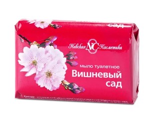 НЕВСКАЯ КОСМЕТИКА МЫЛО ТУАЛЕТНОЕ ВИШНЕВЫЙ САД 90 Г №1