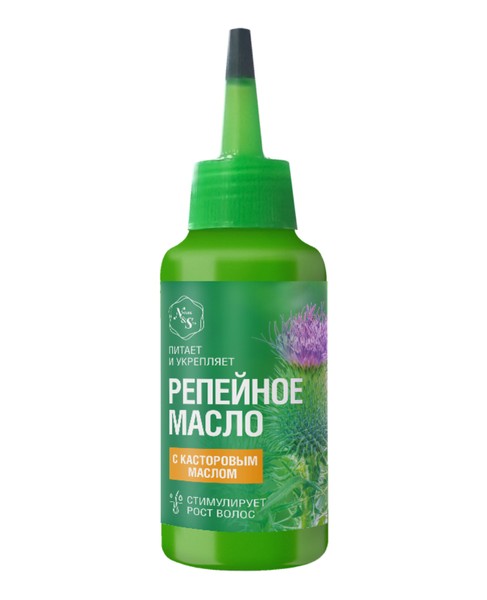 NATURE&SPA МАСЛО Д/ВОЛОС РЕПЕЙНОЕ С КАСТОРОВЫМ МАСЛОМ МАСЛО ДЛЯ ВОЛОС  100 МЛ №1
