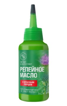 NATURE&SPA МАСЛО Д/ВОЛОС РЕПЕЙНОЕ С КРАСНЫМ ПЕРЦЕМ МАСЛО ДЛЯ ВОЛОС  100 МЛ №1