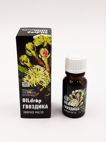 OILDROP МАСЛО ЭФИРНОЕ ГВОЗДИКА ЭФИРНОЕ МАСЛО  10 МЛ №1