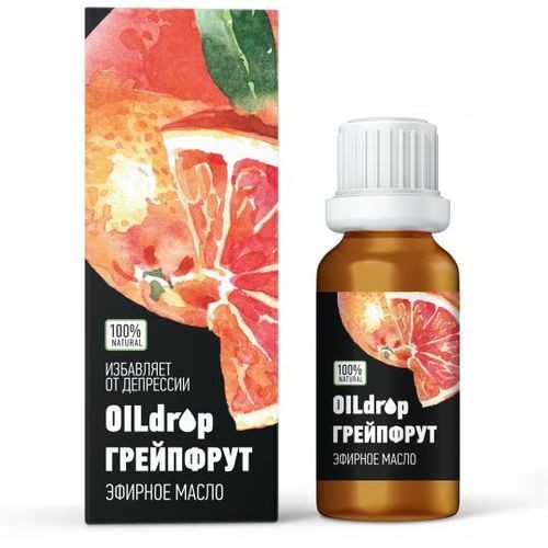 OILDROP МАСЛО ЭФИРНОЕ ГРЕЙПФРУТ ЭФИРНОЕ МАСЛО 10 МЛ №1