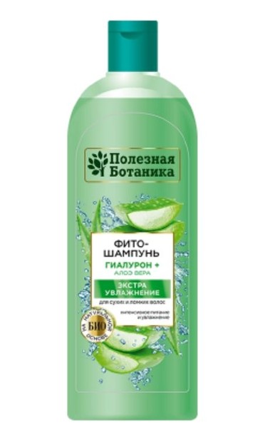 ПОЛЕЗНАЯ БОТАНИКА ФИТО-ШАМПУНЬ Д/СУХИХ/ЛОМКИХ ВОЛОС ЭКСТРА УВЛАЖНЕНИЕ ШАМПУНЬ ДЛЯ ВОЛОС 430 МЛ №1