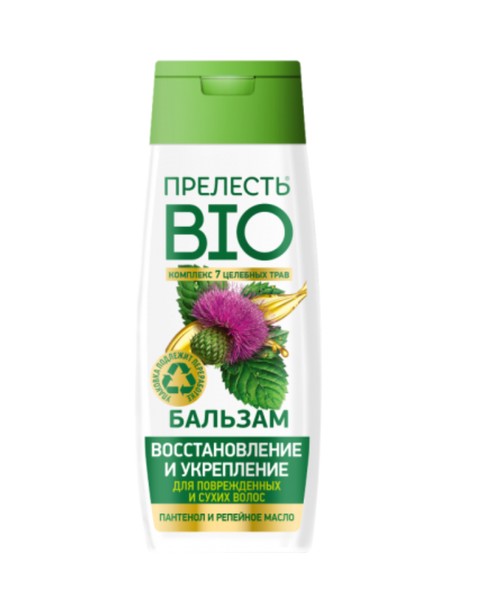 ПРЕЛЕСТЬ БИО БАЛЬЗАМ Д/ВОЛОС ВОССТАНОВЛЕНИЕ/УКРЕПЛЕНИЕ ПАНТЕНОЛ/РЕПЕЙНОЕ МАСЛО БАЛЬЗАМ ДЛЯ ВОЛОС 250 МЛ №1