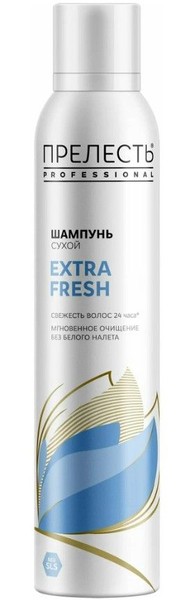 ПРЕЛЕСТЬ PROFESSIONAL СУХОЙ ШАМПУНЬ EXTRA FRESH ШАМПУНЬ 200 МЛ №1