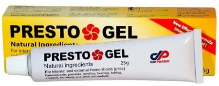 PRESTO GEL/ПРЕСТОГЕЛЬ ГЕЛЬ РЕКТАЛЬНЫЙ ГЕЛЬ РЕКТАЛЬНЫЙ 25 Г №1