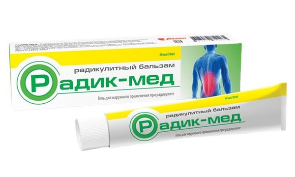 РАДИК-МЕД БАЛЬЗАМ Д/МАССАЖА ТЕЛА РАДИКУЛИТНЫЙ БАЛЬЗАМ С РАЗОГРЕВАЮЩИМ ЭФФЕКТОМ  35 МЛ №1