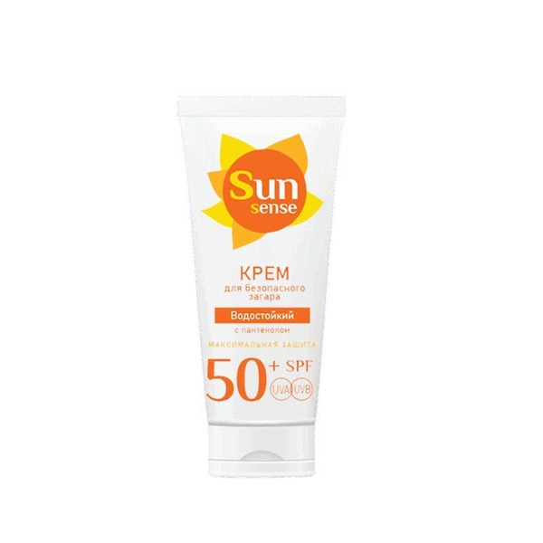 SUN SENSE КРЕМ Д/БЕЗОПАСНОГО ЗАГАРА ВОДОСТОЙКИЙ ПАНТЕНОЛ SPF50+ КОСМЕТИЧЕСКИЙ КРЕМ 150 МЛ №1