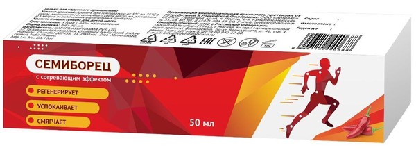 СЕМИБОРЕЦ С ПЕРЦЕМ КРЕМ Д/ТЕЛА КРЕМ ДЛЯ ТЕЛА  50 Г №1