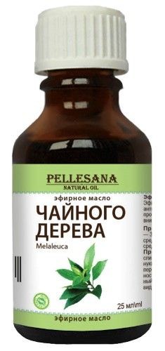 PELLESANA МАСЛО КОСМЕТИЧЕСКОЕ ЧАЙНОГО ДЕРЕВА КОСМЕТИЧЕСКОЕ МАСЛО 25 МЛ №1