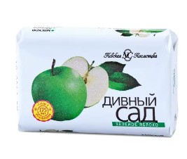 НЕВСКАЯ КОСМЕТИКА МЫЛО ТУАЛЕТНОЕ ДИВНЫЙ САД ЯБЛОКО КОСМЕТИЧЕСКОЕ МЫЛО 90 Г №1