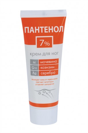 ПАНТЕНОЛ 7% КРЕМ Д/НОГ МОЧЕВИНА/КОЭНЗИМ/СЕРЕБРО КОСМЕТИЧЕСКИЙ КРЕМ 75 МЛ №1