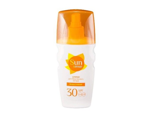 SUN SENSE СПРЕЙ ДЛЯ БЕЗОПАСНОГО ЗАГАРА ВОДОСТОЙКИЙ SPF30 КОСМЕТИЧЕСКОЕ МАСЛО 160 МЛ №1