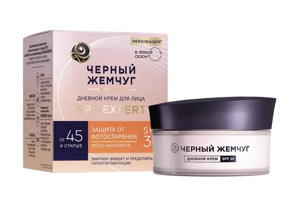 ЧЕРНЫЙ ЖЕМЧУГ SPF ЭКСПЕРТ КРЕМ Д/ЛИЦА ДНЕВНОЙ Д/ЗРЕЛОЙ КОЖИ SPF30 КРЕМ ДЛЯ ЛИЦА 48 МЛ №1